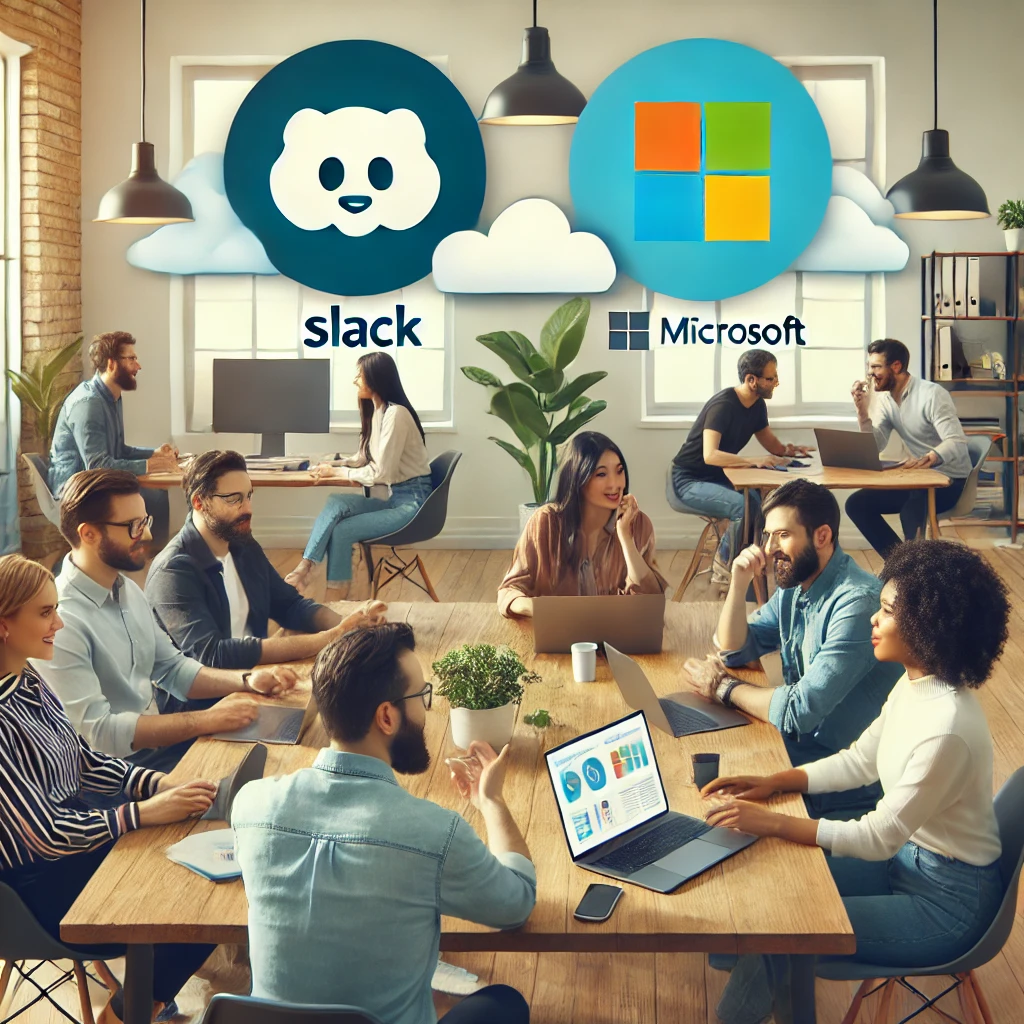 Communication Tools Slack and Microsoft Teams