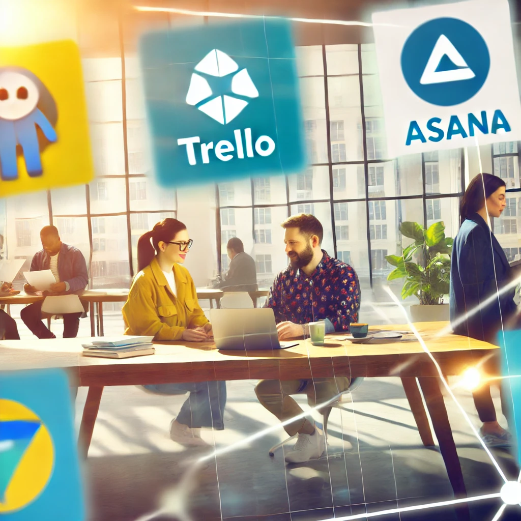 Project Management Trello and Asana